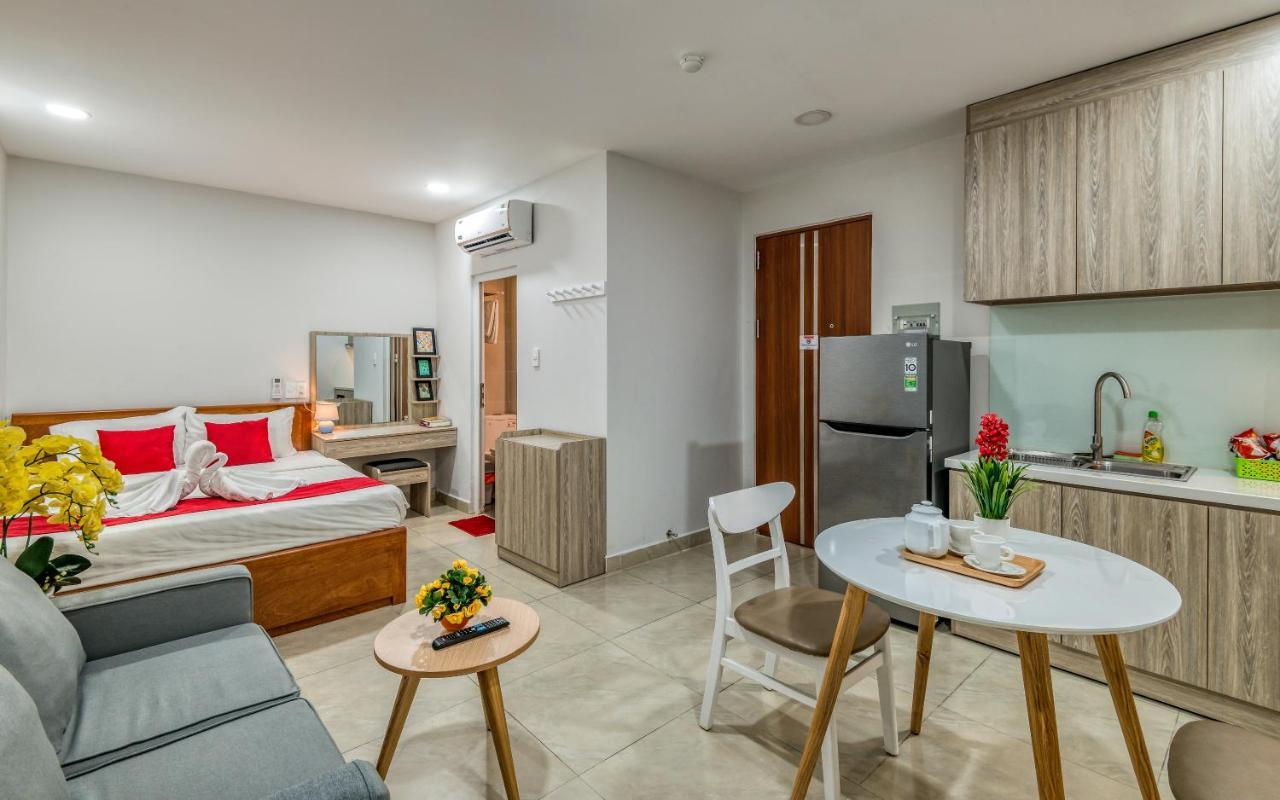 Cherry Hotel And Apartment Ho Şi Min Dış mekan fotoğraf