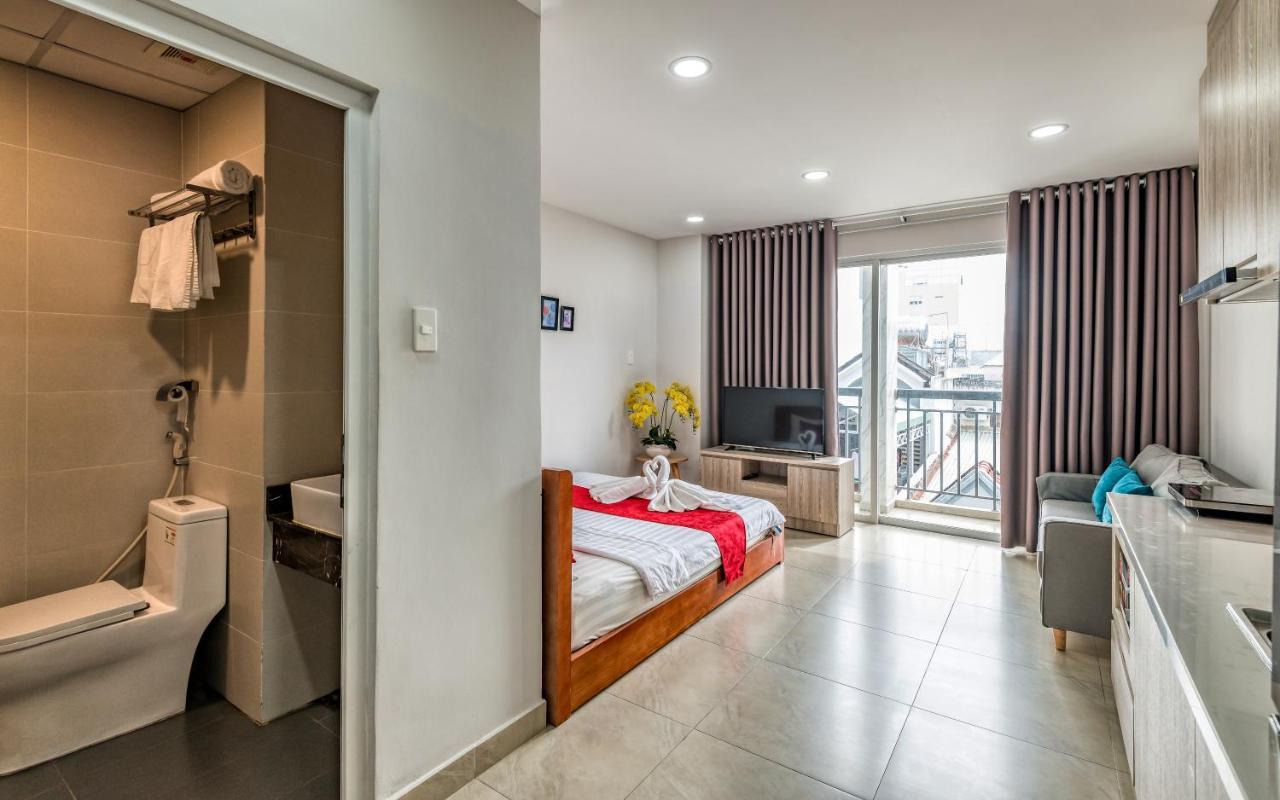 Cherry Hotel And Apartment Ho Şi Min Dış mekan fotoğraf